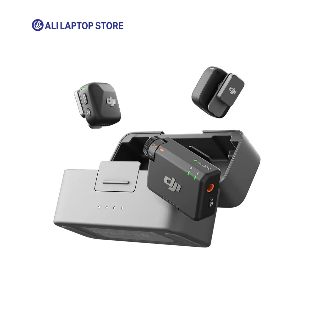 DJI Mic Mini 2 (2TX+1RX+Charging Case) | Compact Wireless Mic HQ Audio